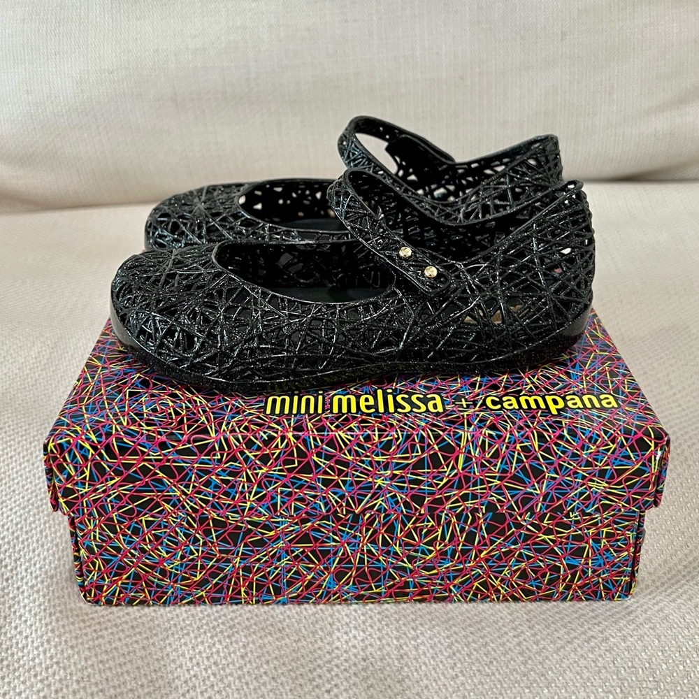 Mini Melissa Campana  Black Size 10